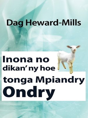 cover image of Inona no dikan'ny hoe tonga Mpiandry Ondry